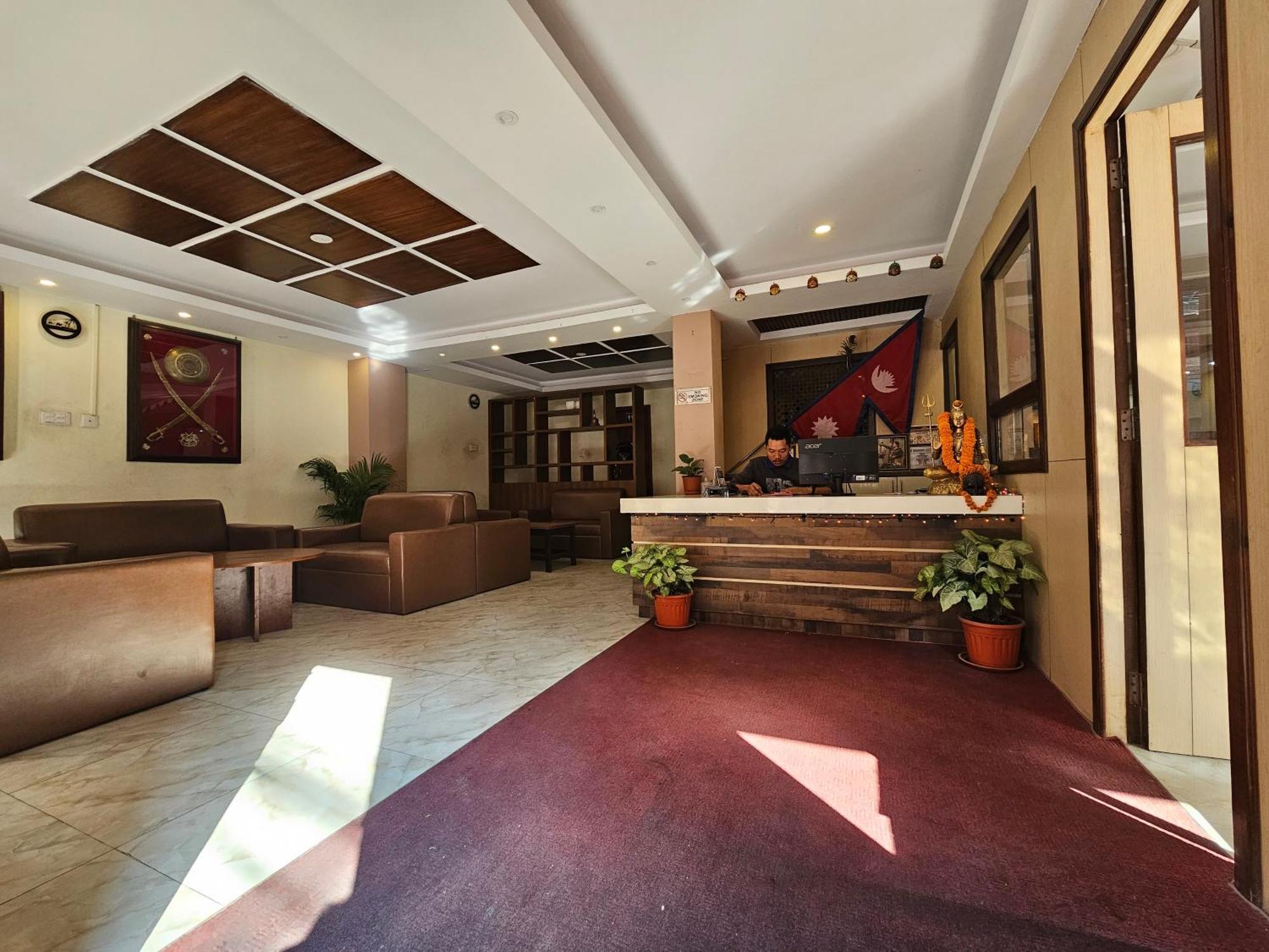 Pashupati View Hotel Catmandu Exterior foto